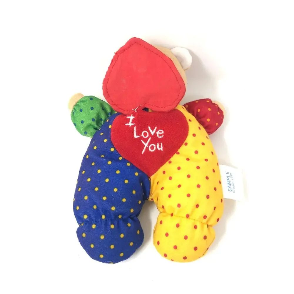 Eden Primary‎ Colors Teddy Bear Plush 8